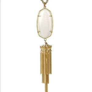 Kendra Scott Rayne Necklace in White Pearl